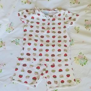 Bella Bliss strawberry Pajama short set🍓